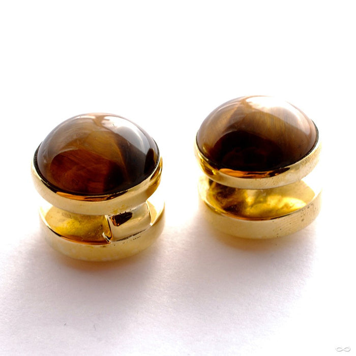 Yayo Weights from Diablo Organics with Tiger Eye