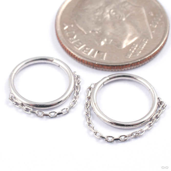 Yunona Clicker in Gold from Auris Jewellery in various sizes